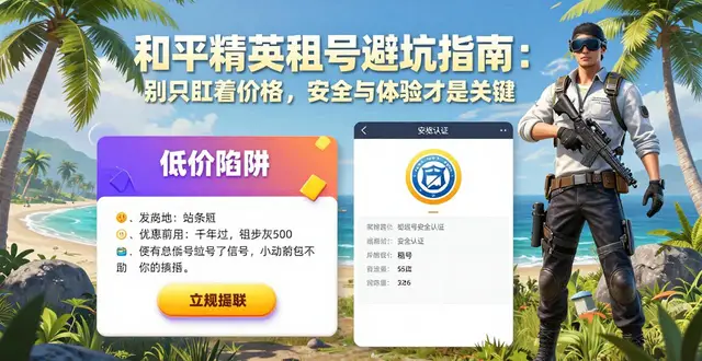 和平精英外挂购买_租号平台选择标准_和平精英租号安全